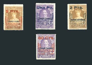 Francobolli Spagna 1927 Edifil 392-401 MNH*