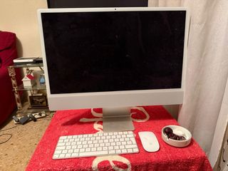 Ordenador de Mesa Apple Plata/Blanco
