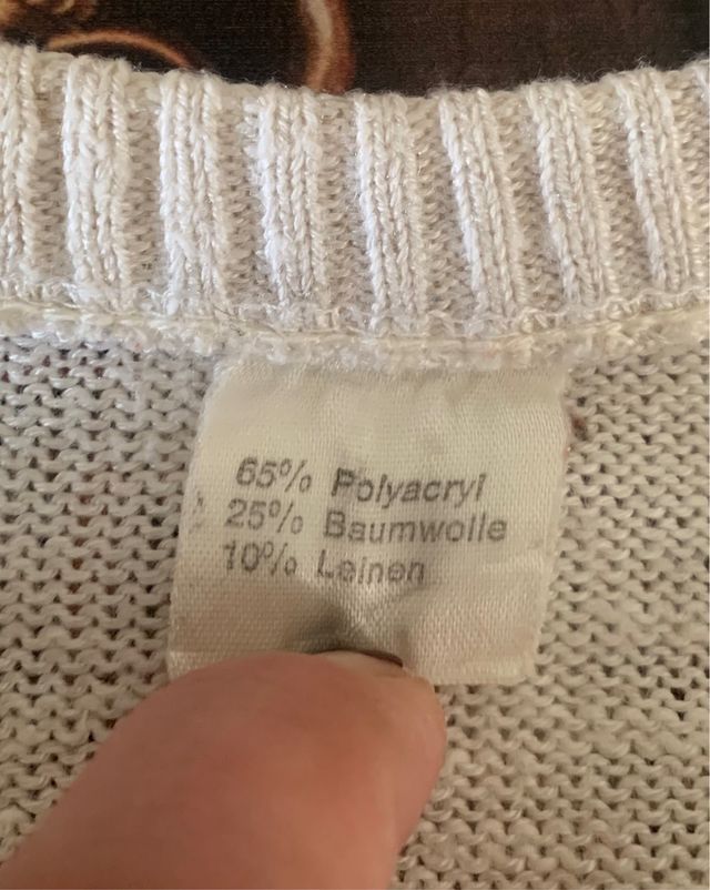 Jersey de punto vintage unisex