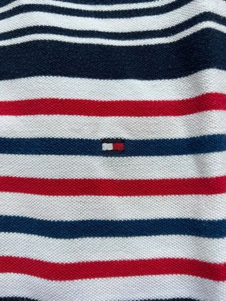 Polo Tommy Hilfiger Azul Marino y Blanco
