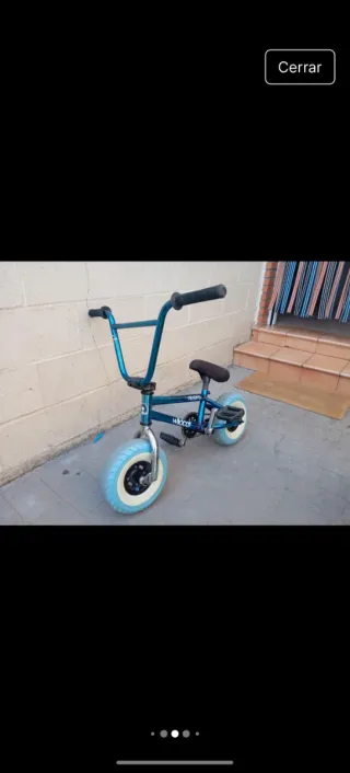 Mini BMX Profesional Azul