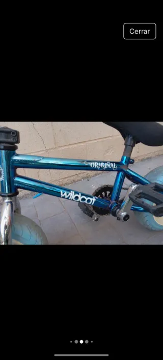 Mini BMX Profesional Azul