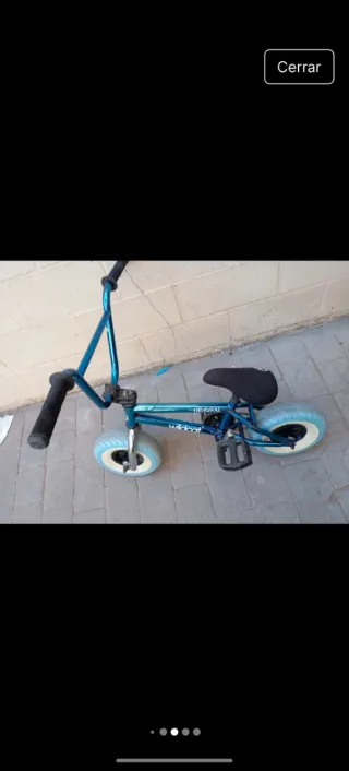 Mini BMX Profesional Azul