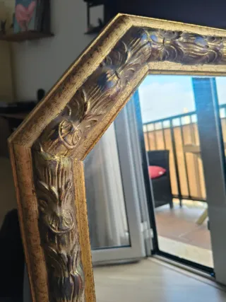 Espejo Vintage Dorado