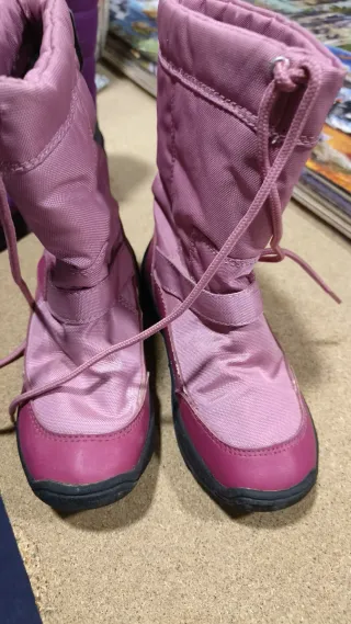 Botas de nieve para niña talla 32