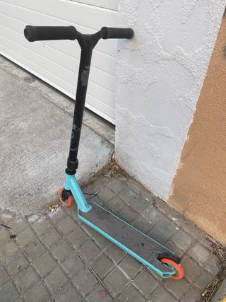 Patinete Freestyle Azul y Naranja