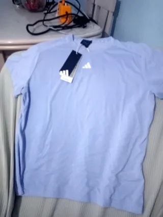 Camiseta Adidas Azul Talla M