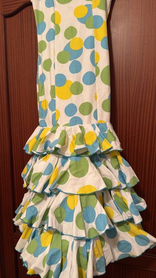 original Traje de flamenca lunares