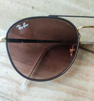 Gafas de sol Ray-Ban Aviator Marrón Dorado