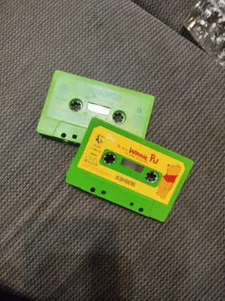 Cinta Cassette Pocahontas y Winnie Pu