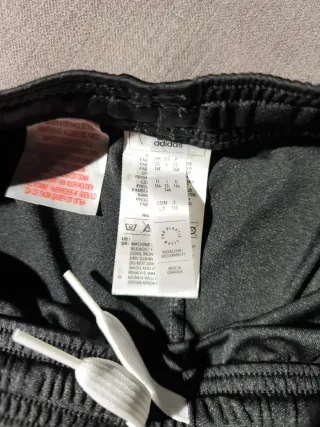 Pantalón corto Adidas negro 13-14 años