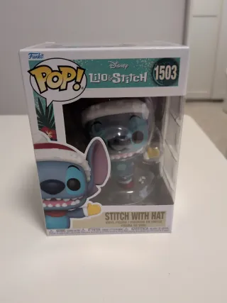 Funko Pop Stitch con Gorro 1503 Lilo & Stitch