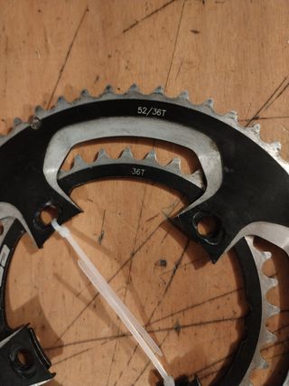 2 Platos FSA 110mm BCD.36T.Y 52T