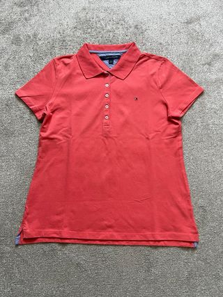 Polo Tommy Hilfiger Rosa 