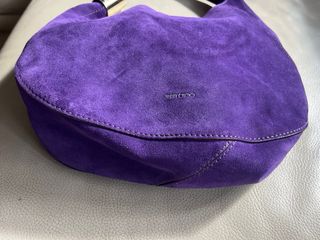 Bolso Jimmy Choo Piel Morado Dorado