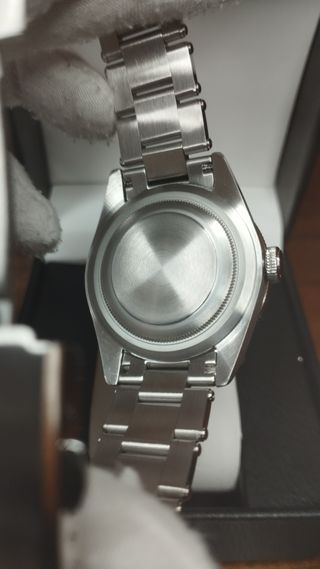 Reloj Seiko Mod Black-Bay Negro Plateado y Dorado
