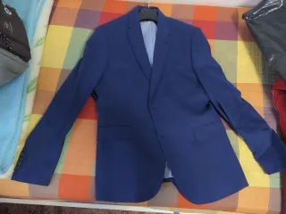 Traje Zara Azul Hombre
