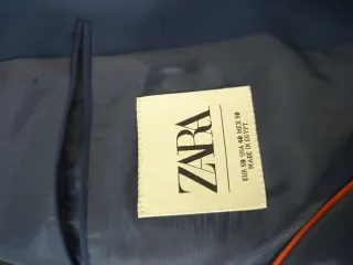 Traje Zara Azul Hombre