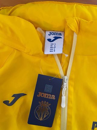 Chubasquero Joma Villarreal CF Talla L Original