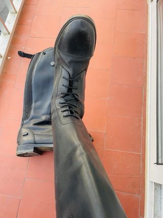 Botas de equitación negras talla 38
