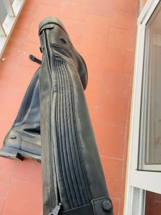 Botas de equitación negras talla 38