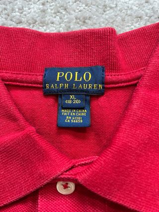 Polo Ralph Lauren Rojo 