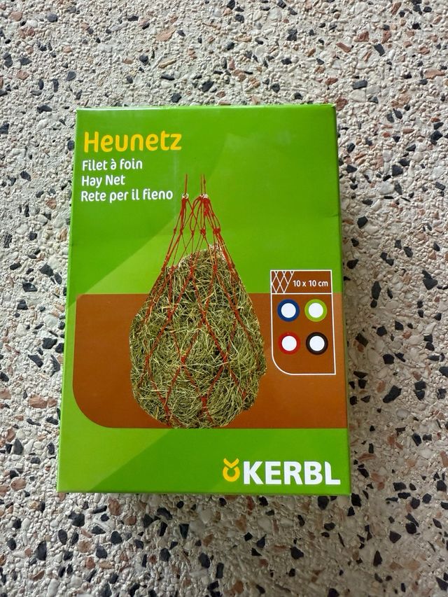 Rete per fieno Kerbl blu