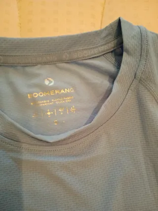 Camiseta Boomerang pádel azul