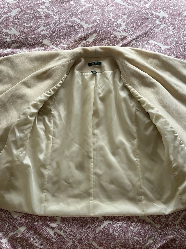 Abrigo Ralph Lauren Lana y Cachemira