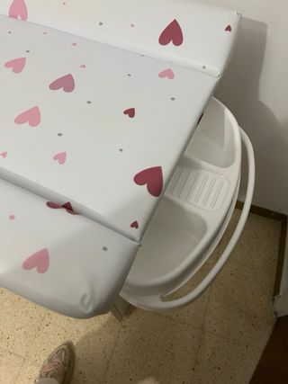 Bañera cambiador bebé con cajones