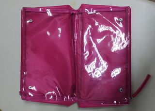Neceser/Organizador de Viaje Fucsia Plegable
