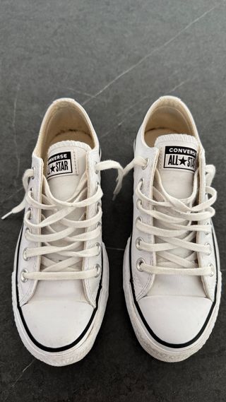 Zapatillas Converse Piel Blancas