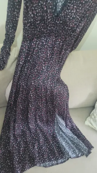 Vestido Gala Black floral