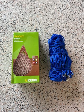 Rete per fieno Kerbl blu