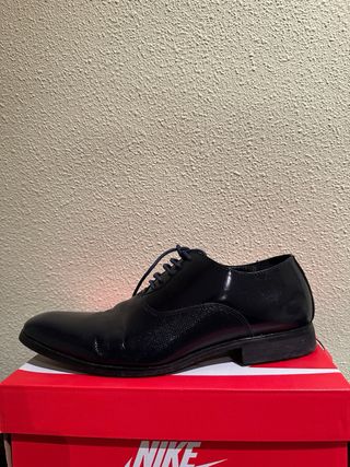 Zapato de vestir negro hombre talla 42
