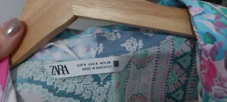 Blusa Zara Talla S Estampada