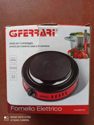 Fornello Elettrico Ferrari 500W