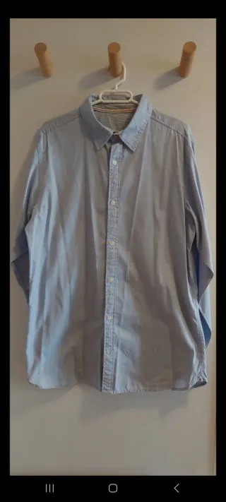 Camisa Lisa Heritage Azul