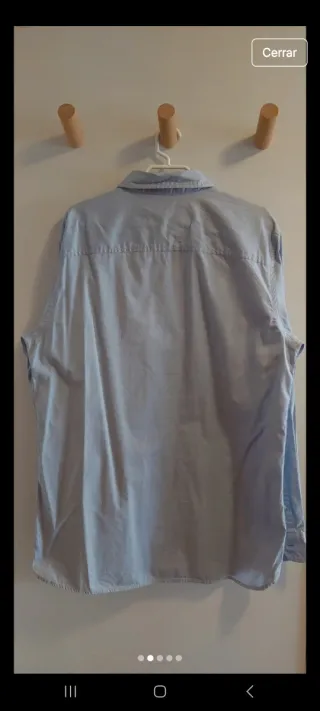 Camisa Lisa Heritage Azul