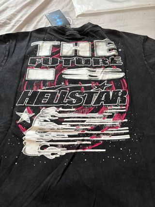 Camiseta Hellstar Negra Talla L Nueva
