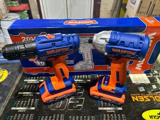 Kit Taladro y Atornillador Wadfow 20V