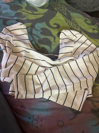 Jersey Primark rayas blanco y negro talla M