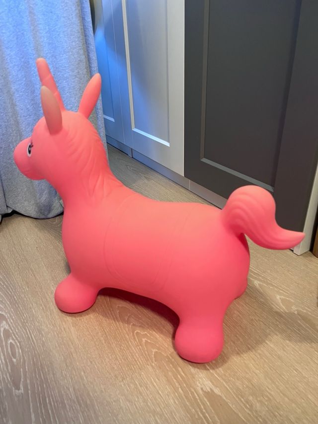 Unicornio Hinchable Rosa