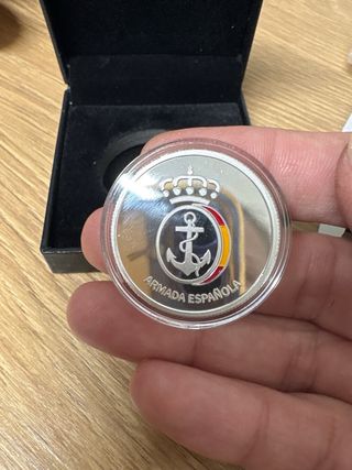 Moneda Blas de Lezo Ed. Limitada Bañada en Plata