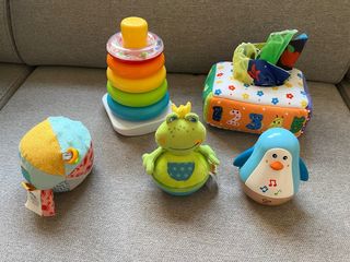 Set di giocattoli per bambini di 6 mesi