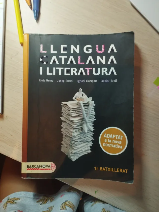 Llengua catalana i Literatura 1r Batxillerat. L...