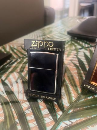 Mechero Zippo U.S.A. Lighter High Polish Chrome