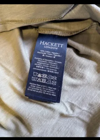 Camiseta Hackett London original a estrenar. 