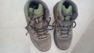 Botas niño Chiruca grises y verdes