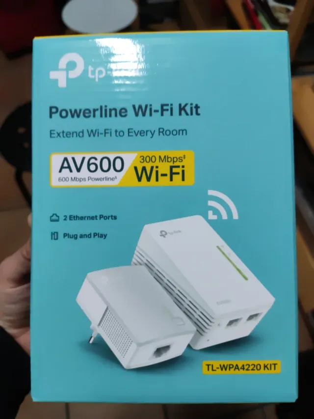 Kit Wi-Fi Powerline TP-Link AV600